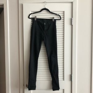 J Brand super skinny black denim jeans